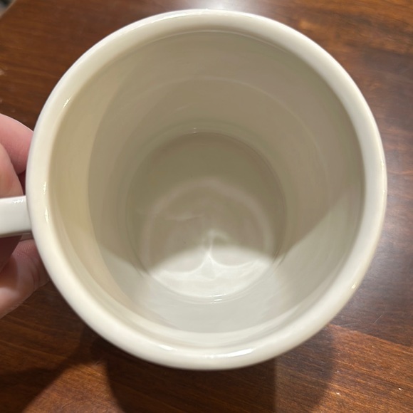 Anthropologie Monogram Black White Initial Letter "L" Coffee Tea Cup Mug - Picture 4 of 6